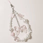 Coquette Pearl Butterfly Phone Charm 🦋🎀