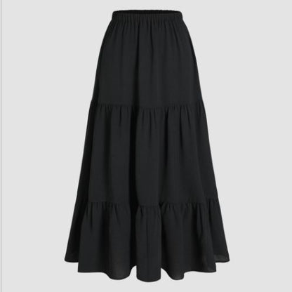 Tiered Maxi Skirt