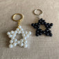 Pearls Beads star Keychain
