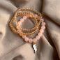 Blush Spark Bracelet Stack