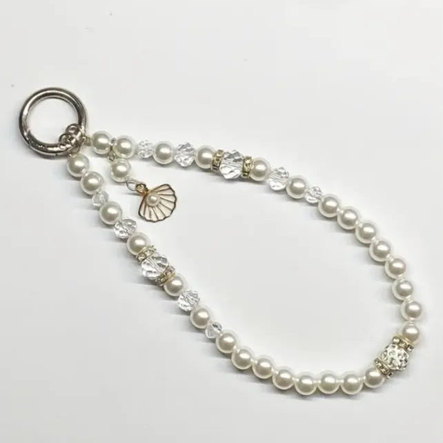 charm beaded keychain for girls