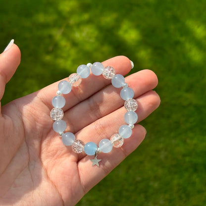 Crystal Beaded Star Bracelet
