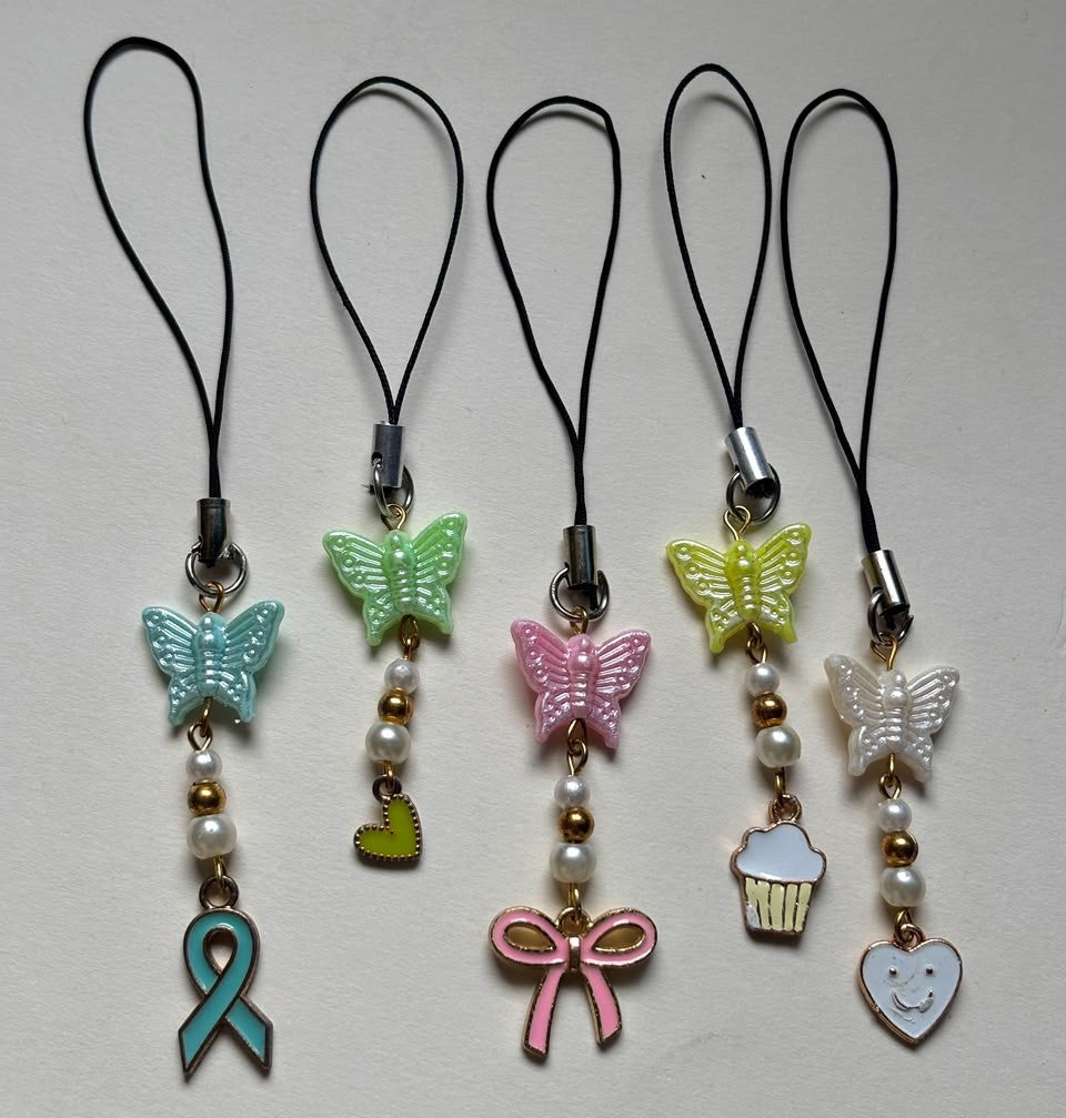 Butterfly Phone Charms